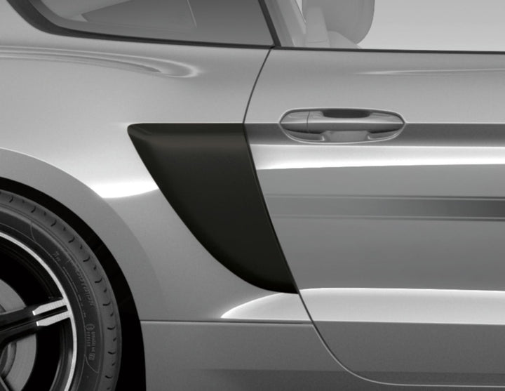Kit d’écopes latérales noir mat pour Ford Mustang 03/2018-03/2023