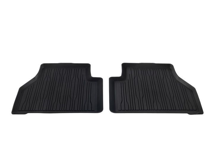 Tapis de sol en caoutchouc arrière noirs pour Ford Tourneo Connect