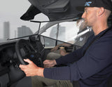 Cloison de séparation souple panneau de protection transparent pour Ford Transit