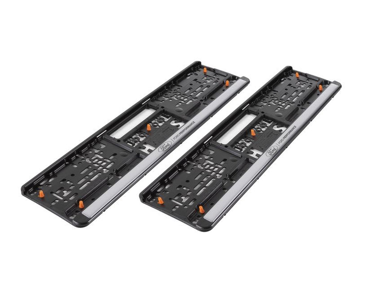 Support de plaque d'immatriculation argent Ford Performance