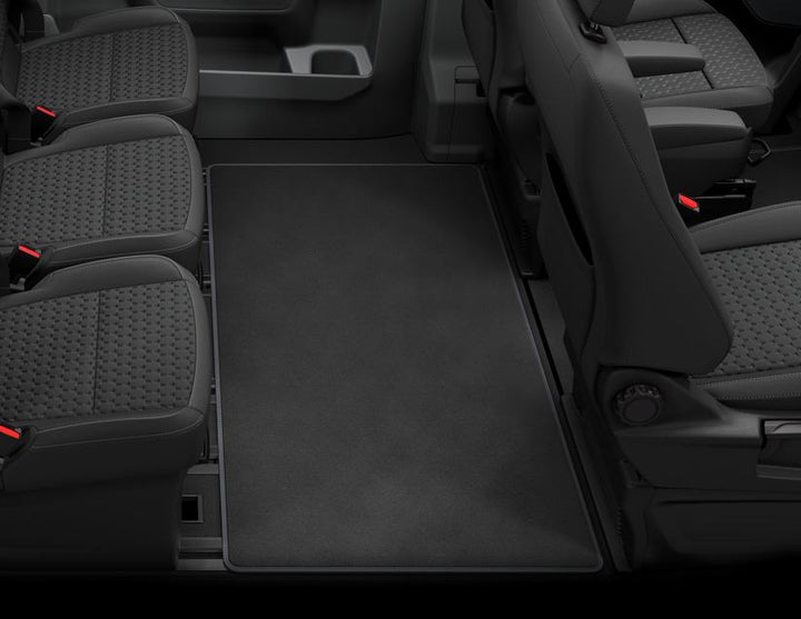 Tapis de sol en moquette arrière noir pour Ford Tourneo Custom