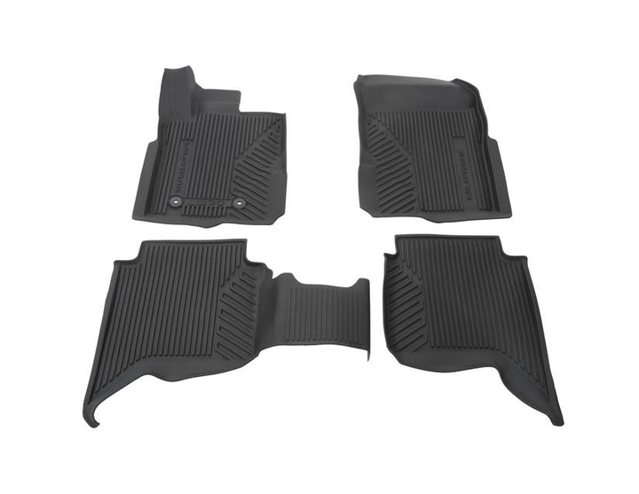 Originale Ford Ranger® Tapis de sol en caoutchouc avant et arrière,noir