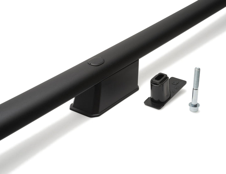 Barres de toit longitudinales noires pour Ford Tourneo/Transit Custom