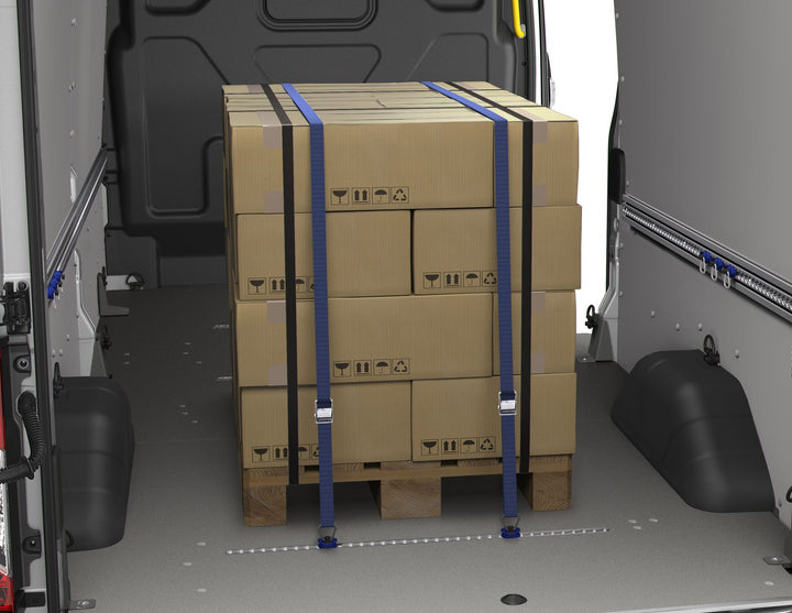 Anneaux d’arrimage du chargement bleu pour Ford Transit/Transit