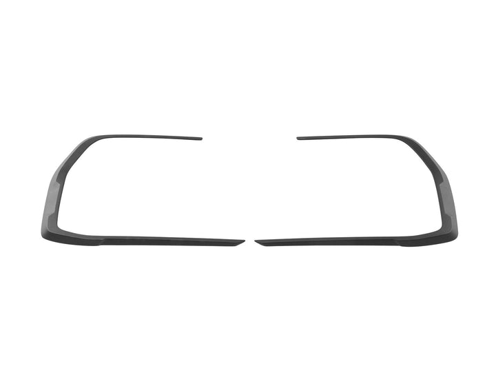 Kit d’optiques pour projecteurs avant entourage noir mat pour Ford Ranger