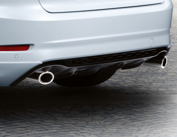 Originale Ford Mondeo Diffuseur inférieur de bouclier arrière noir haute brillance