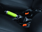 Originale Ford Ka Pommeau de frein à main vert Jump avec inserts chromés mats
