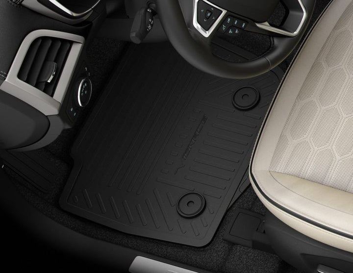 Ford Tapis de sol avant noir caoutchouc profilés, Ford Mondeo
