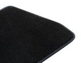 Tapis de sol en moquette arrière noirs pour Ford Tourneo/Transit Courier