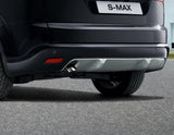 Bouclier arrière avec diffuseur intégré pour Ford S-MAX 03/2010-04/2015