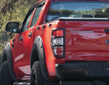 Ranger Pickup Attitude* Kit d’optiques pour feux arrière - inserts noir mat