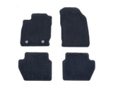 Tapis de sol en moquette avant et arrière noir pour Ford EcoSport