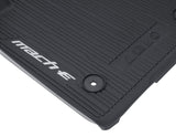 Tapis de sol en caoutchouc avant et arrière noir pour Ford Mustang Mach-E