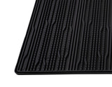 Tapis de sol en caoutchouc arrière noir pour Ford Tourneo Custom