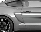 Kit d’écopes latérales noir mat pour Ford Mustang 03/2018-03/2023