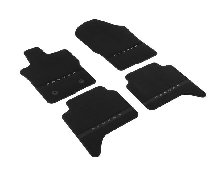 Tapis de sol en moquette pour Ford Ranger à partir de 06/2022