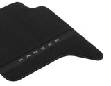 Tapis de sol en moquette pour Ford Ranger à partir de 06/2022