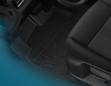 Tapis de sol en caoutchouc avant noirs pour Ford Tourneo Connect