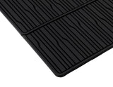 Tapis de sol en caoutchouc arrière noir pour Ford Tourneo Custom