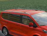 Barres de toit longitudinales Zirconium pour Ford Tourneo/Transit Custom