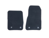 Tapis de sol en moquette noirs pour Ford Tourneo Custom 08/2012-09/2023
