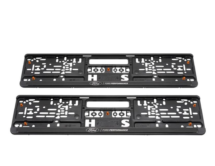 Originale Support de plaque d'immatriculation noir