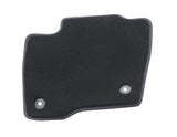 Tapis de sol velours Premium avant et arrière noirs pour Ford S-MAX