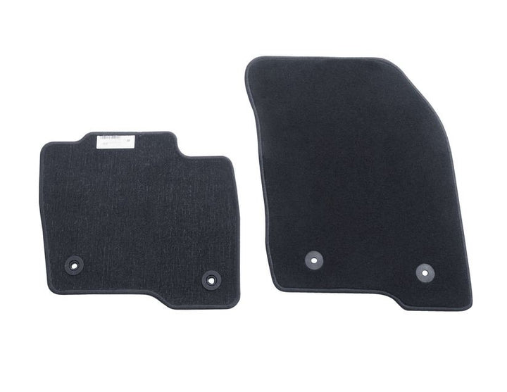 Tapis de sol en velours avant noirs pour Ford S-MAX/Galaxy