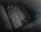 Tapis de sol en caoutchouc avant et arrière noirs pour Ford Mustang