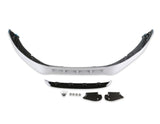 Jupe de bouclier avant avec profil aérodynamique noir brillant pour Ford Focus