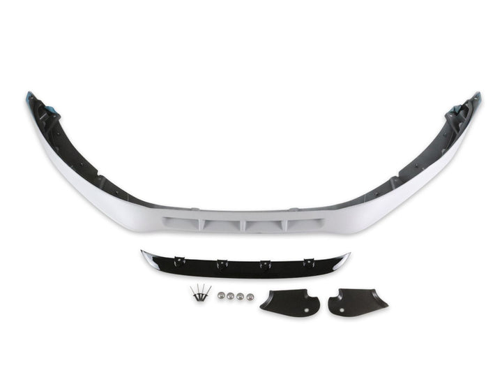 Jupe de bouclier avant avec profil aérodynamique noir brillant pour Ford Focus