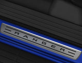 Originale Ford Ranger Seuils de portes en acier inoxydable pour le côté avant gauche