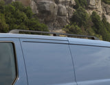 Barres de toit longitudinales noires pour Ford Tourneo/Transit Custom