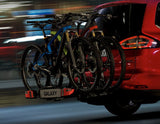 Porte-vélos Uebler sur attelage X31-S inclinable pour 3 vélos