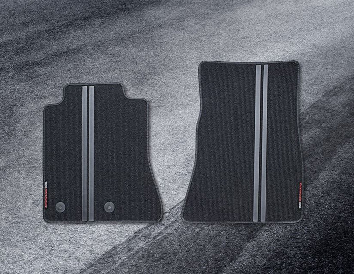 Tapis de sol Performance avant, noir