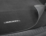 Tapis de coffre reversible et dépliable noir pour Ford Galaxy