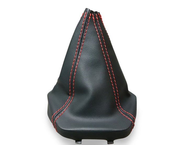 Originale Ford Ka Soufflet de levier de vitesses vinyle noir avec surpiqûre rouge