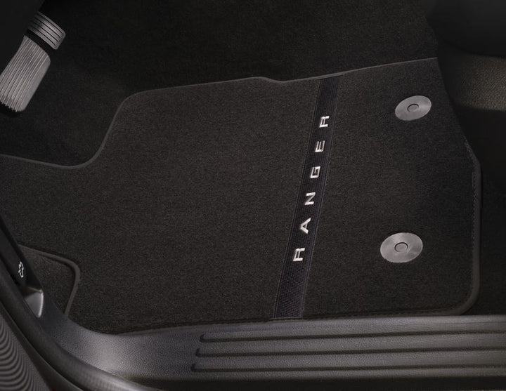Tapis de sol en moquette pour Ford Ranger à partir de 06/2022