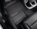 Tapis de sol en caoutchouc avant et arrière noirs pour Ford Mustang