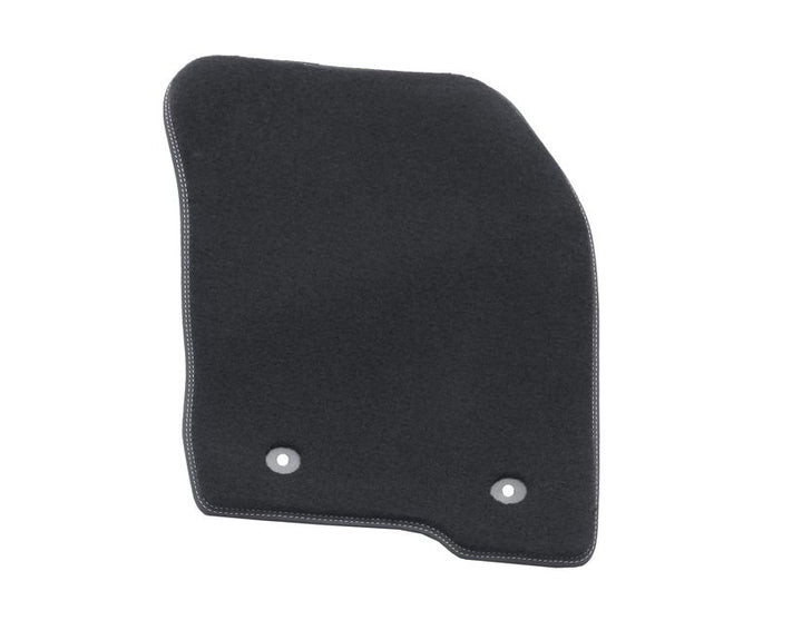 Tapis de sol velours Premium avant et arrière noirs pour Ford S-MAX