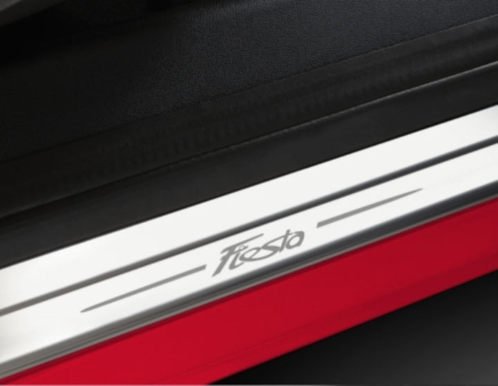 Seuils de portes avant avec logo Fiesta pour Ford Fiesta 09/2008-06/2017