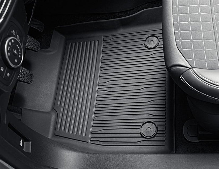 Ford Tapis de sol Caoutchouc avant noir avec rebords logo Fiesta garantie Ford