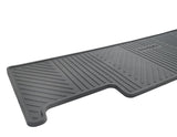 Ford Tapis de sol Caoutchouc noir arrière, 2ème rangée de sièges Transit Custom