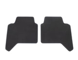 Tapis de sol en velours arrière noir pour Ford Ranger 02/2019-06/2022