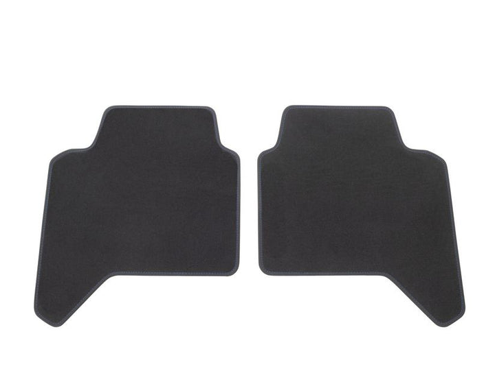 Tapis de sol en velours arrière noir pour Ford Ranger 02/2019-06/2022