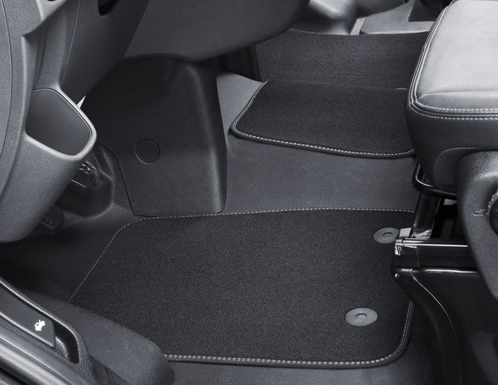Ford Tapis de sol en moquette avant, noir origine constructeur garantie Ford
