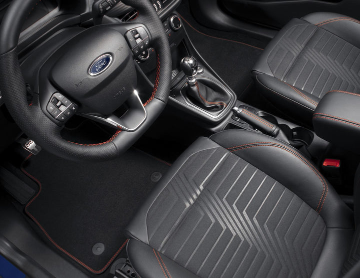 Tapis de sol en velours avant pour Ford Puma/Fiesta