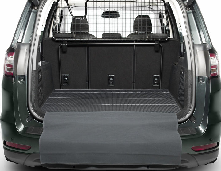 Tapis de coffre reversible et dépliable noir pour Ford Galaxy