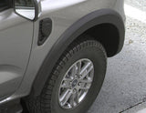 Extension de passage de roue avant et arrière noir mat pour Ford Ranger