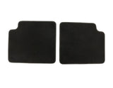 Tapis de sol en velours arrière noir pour Ford KA 09/2008-05/2016